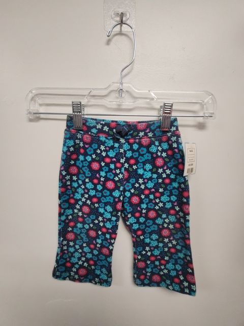 Navy/Colorful Flower Jumping Bean Pants, 6M G