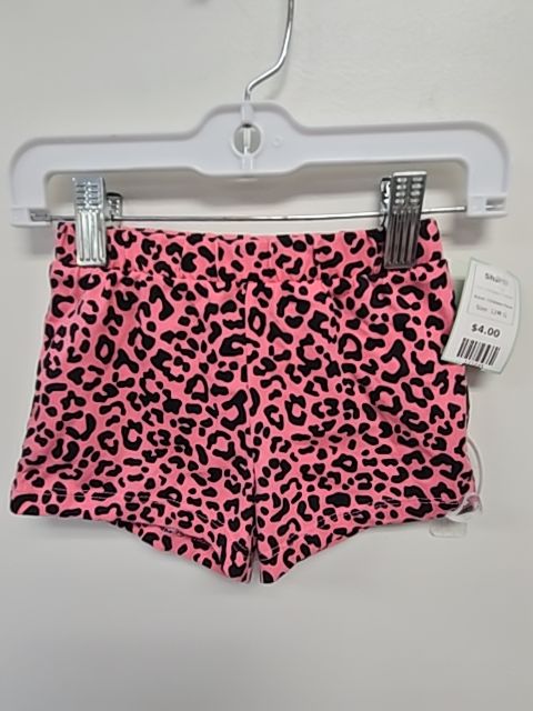 Pink/Black Cheetah Childrens Place Shorts, 12M G