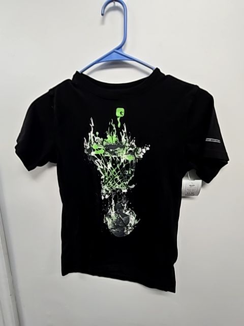 Black/Green Basketball And 1 Shirt, 8 B