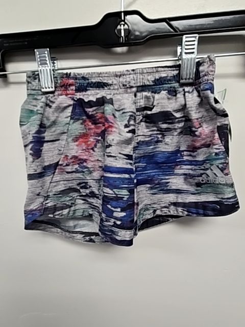 Grey/Blue/Pink/Green Adidas Shorts, 3T G