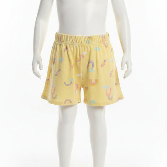 Yellow/Rainbow Cat & Jack Skort, 8 G