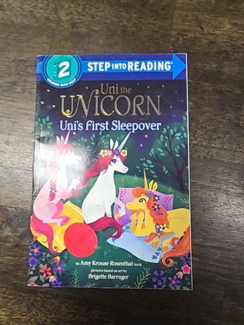 Uni The Unicorn Uni's First Sleepover Books