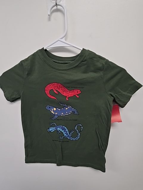 Green Salamander Carters Shirt, 4T B