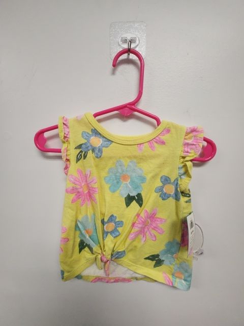 Yellow Flower Carters Shirt, 9M G