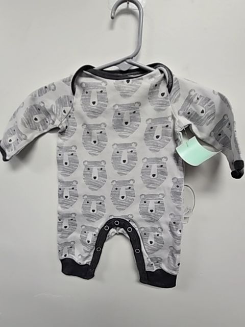 Grey Bear Cloud Island Pant One Piece, NB B