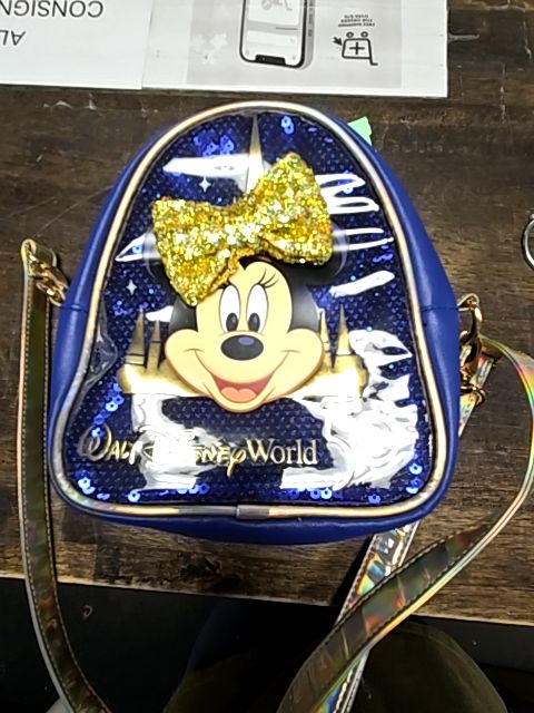 Navy/Gold Minnie Disney Bag