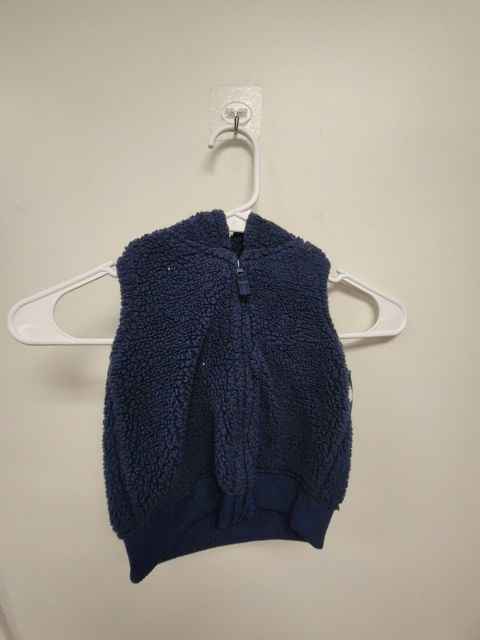 Navy Carters Vest, 12M B