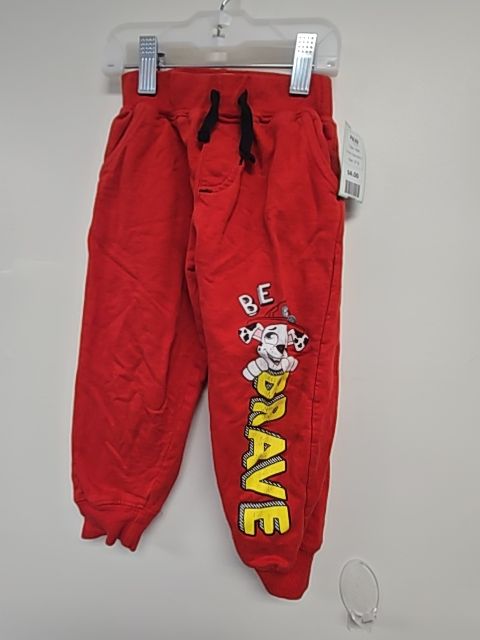 Red Paw Patrol Pants, 3T B