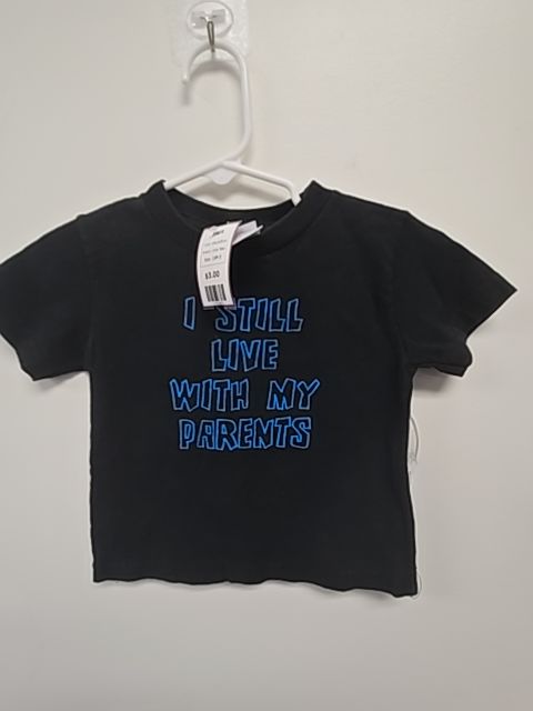 Black/Blue  Little Teez Shirt, 18M B