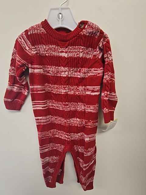 Red/White Cat & Jack Pant One Piece, 6M B