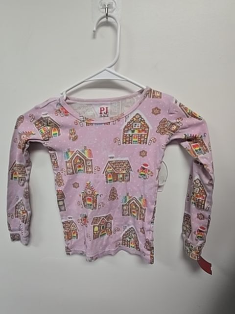 Pink Gingerbread House Childrens Place Pjs, 5T G