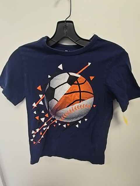 Navy Soccer/Basketball/Baseball Childrens Place Shirt, 7 B