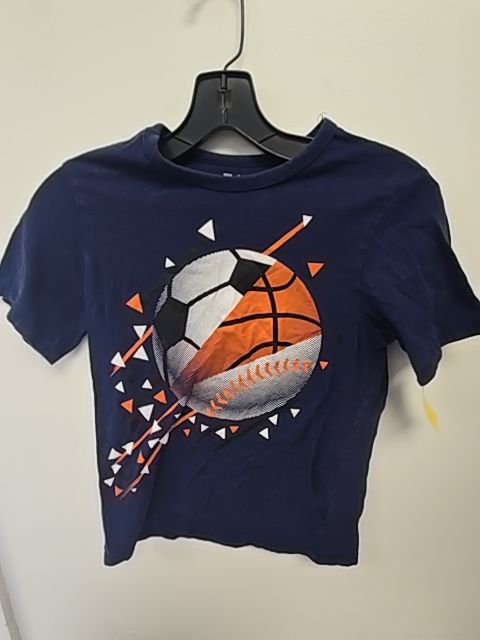 Navy Soccer/Basketball/Baseball Childrens Place Shirt, 7 B