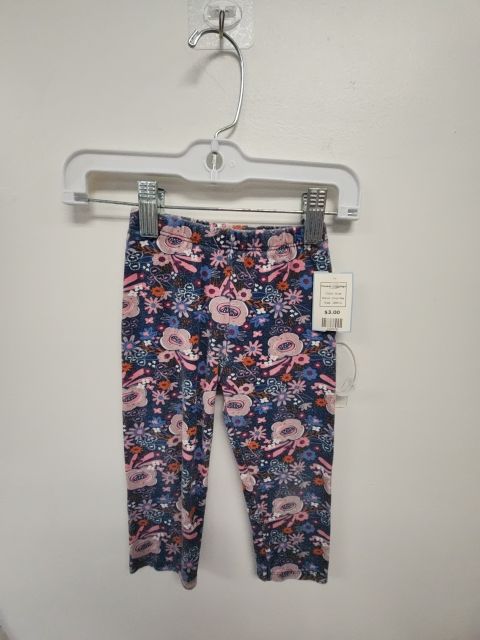 blue Chick Pea Flower Leggings, 18M G