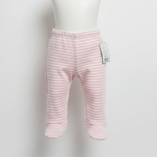Pink/White Striped Carters Pants, 6M G