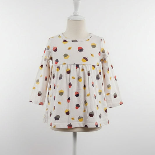 White/Colorful Accorn Wonder Nation Dress, 3M G