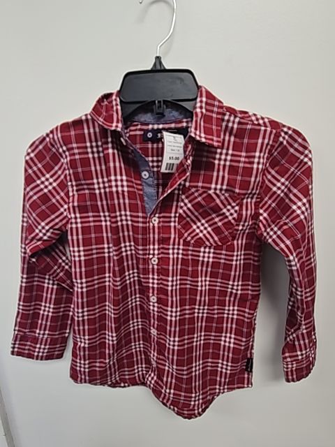 Red/White Ben Sherman Longsleeve Button Up, 7 B