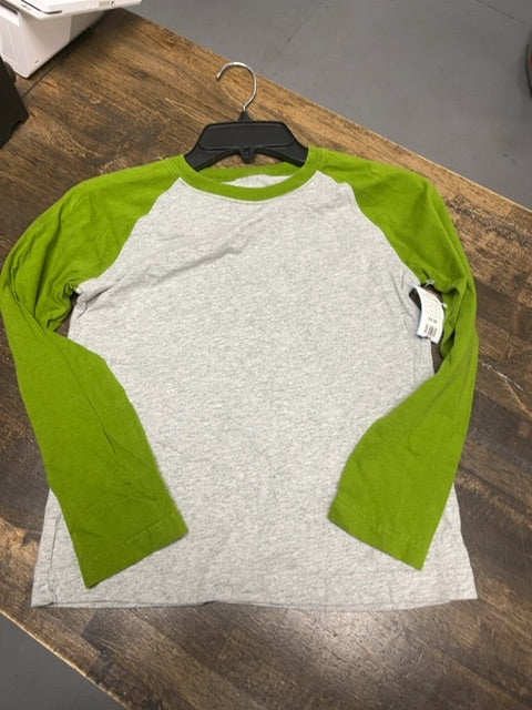 Grey/Green Circo Longsleeve Shirt, 8 B
