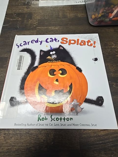 Scaredy-Cat, Splat! Book
