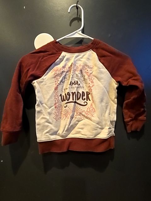 Maroon/tan Cat & Jack Long sleeve, 5T B