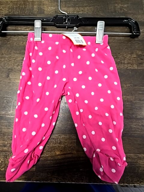 Pink Carters Poka Dot Pants, 6M G