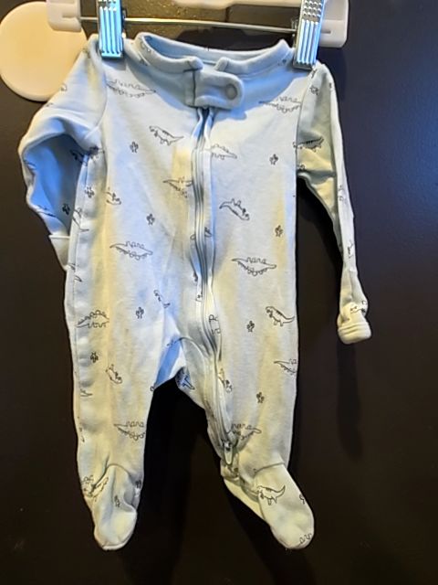 Blue Carters Dinosaur sleeper, NB B