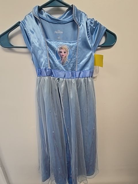 Blue Elsa Frozen Nightgown, 5T G