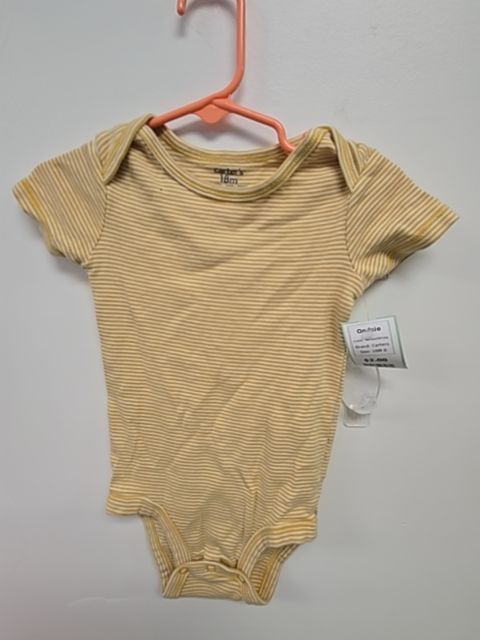 Yellow/White Carters Onesie, 18M B
