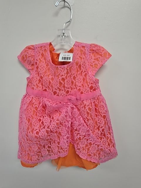 Pink/Orange Childrens Place Dress, 18M G
