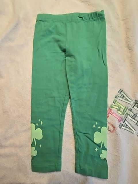 Green St Patricks Day Cat & Jack Outfit, 2T G