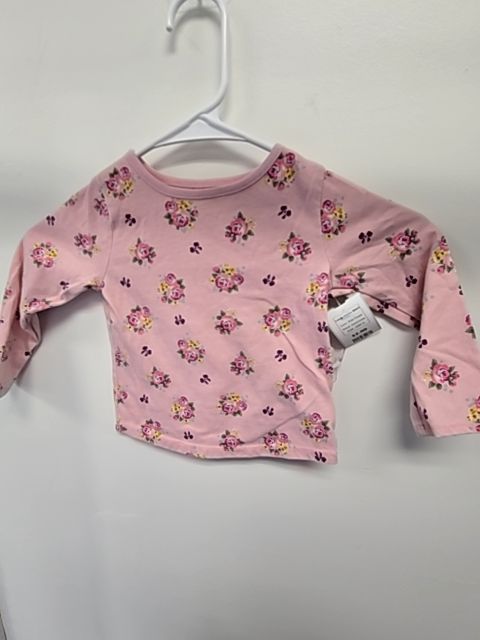 Pink Flower Garanimals Longsleeve Shirt, 24M G