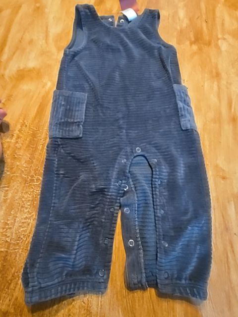 Navy Carters Pant One Piece, 12M B