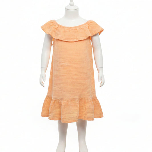 Orange Wonder Nation Dress, 3T G