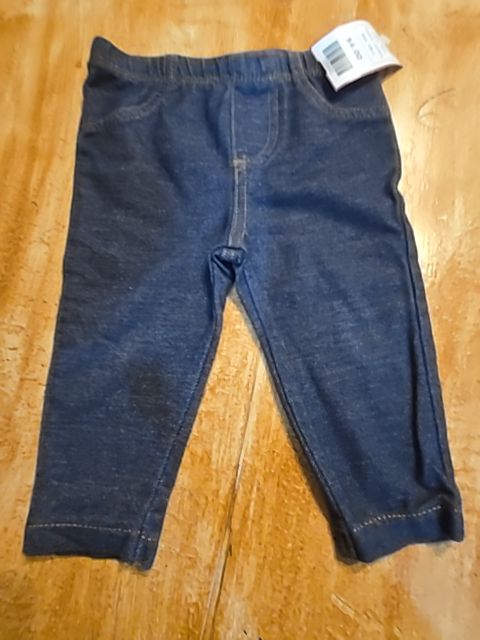Blue Carters Leggings, 6M G