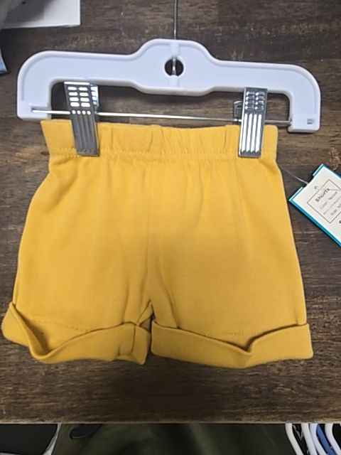 Yellow Little Beginnings Shorts, NB B