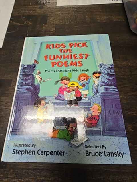 Kids Pick The Funniest Poems Book