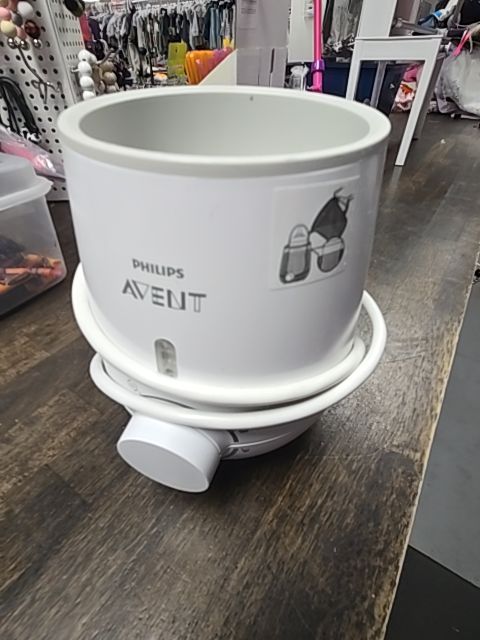White/Grey Philips Avent Bottle Warmer