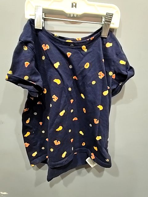 blue Old Navy Fruit shirt, 8 G