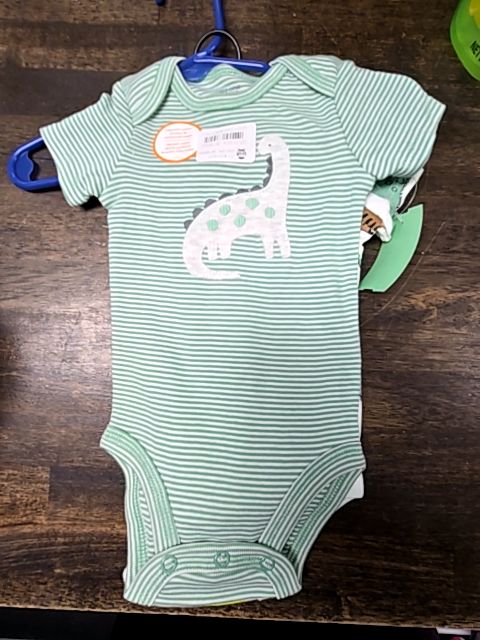 Green Dino Carters Onesies(3Pk), 3M B