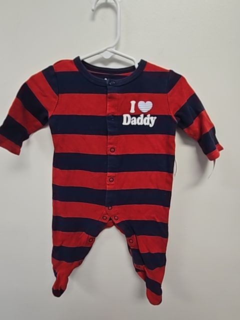 Navy/Red Striped Circo Sleeper, 6M B