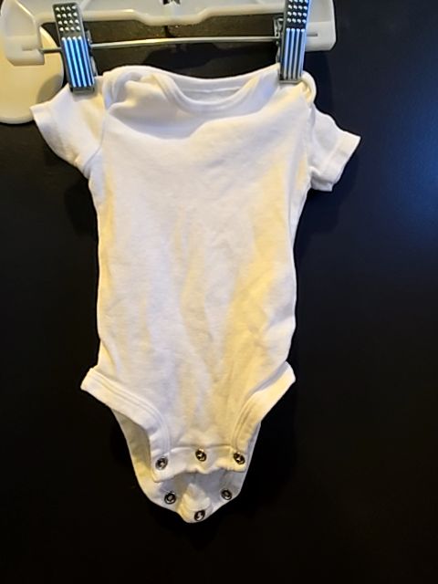 White Carters Onesie, NB B