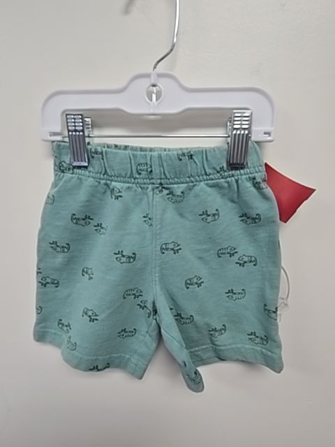 Green Lizard Carters Shorts, 2T B