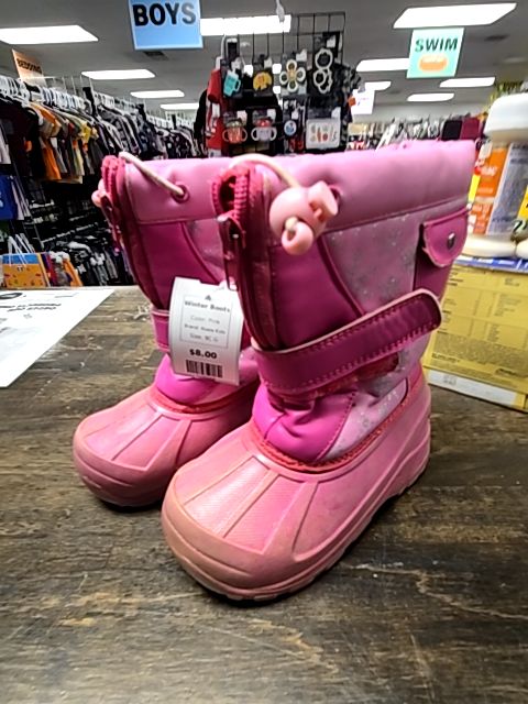 Pink Koala Kids Winter Boots, 9C G