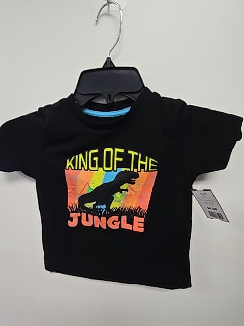 Black/Colorful Dino Hollywood Shirt, 2T B