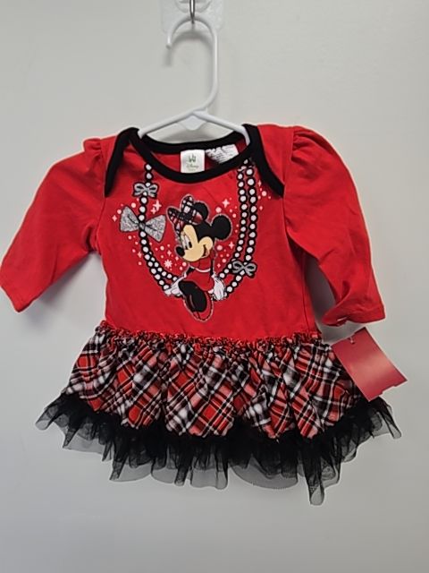 Red/Black Minnie Disney Dress, 3M G