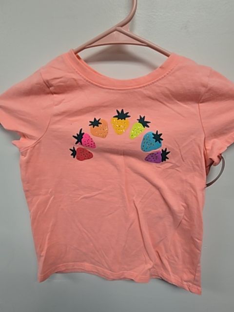 Pink Fruit Cat & Jack Shirt, 4T G