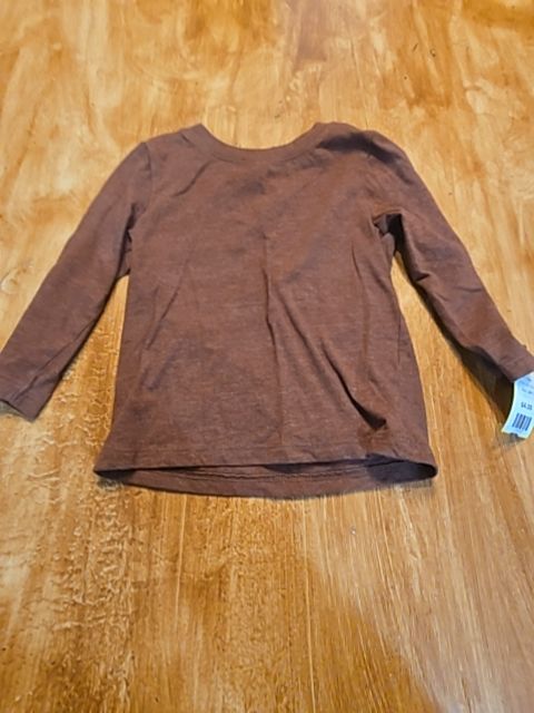 Brown Cat & Jack Longsleeve Shirt, 18M B