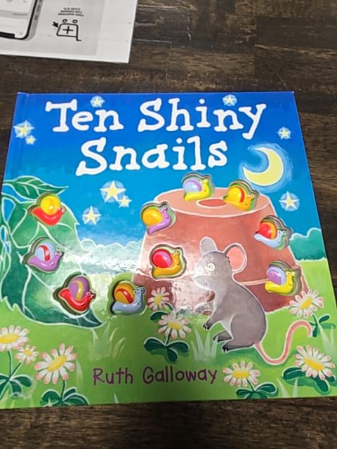 Ten Shiny Snails Book