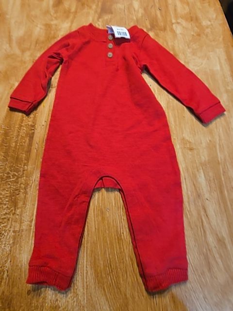 Red Old Navy Pant One Piece, 6M B