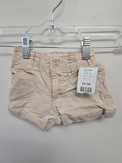 Tan OshKosh Shorts, 2T G